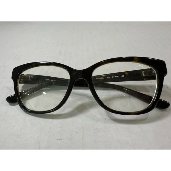 TORY BURCH TY 2079 1378 51-16 135 Eyeglasses, Dolce& Gabbana Case, Pouch & Cloth - Picture 6 of 16